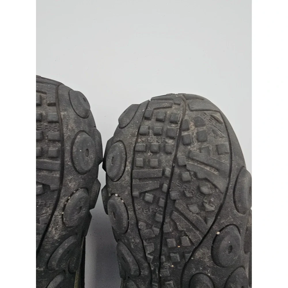 Merrell Jungle Moc Womens 10 Black Suede Slip On Comfort Walking Shoes